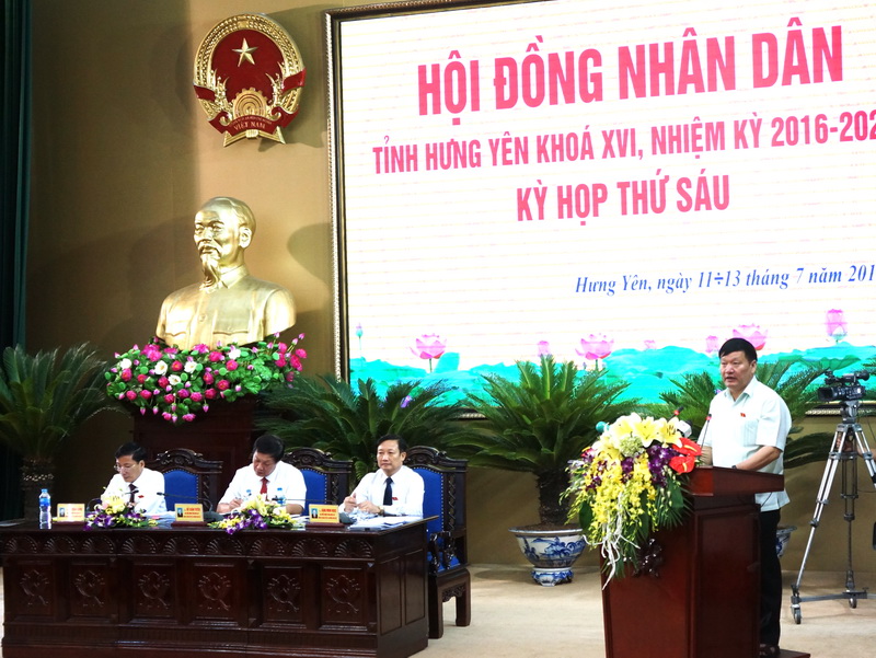 Khai mạc kỳ họp thứ sáu- HĐND tỉnh Hưng Yên khóa XVI
