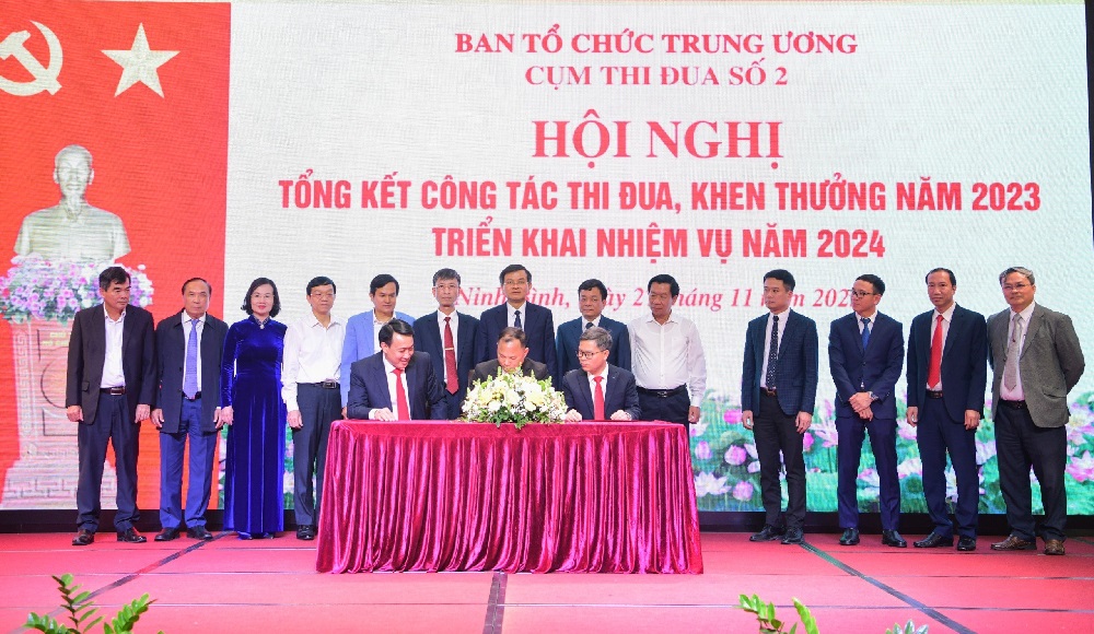 Cụm thi đua số 2: Tổng kết công tác Thi đua, khen thưởng năm 2023