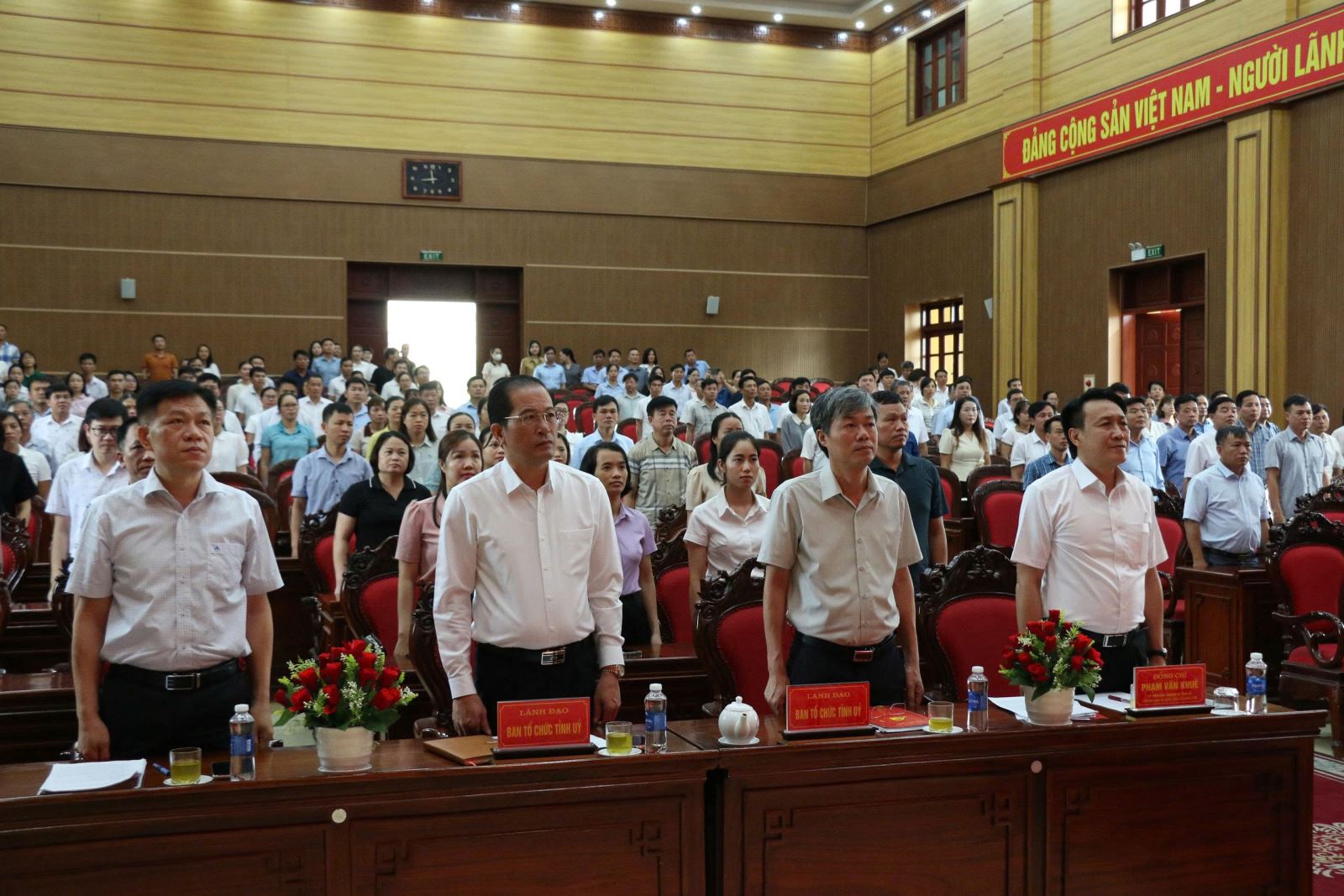 Quang cảnh lớp bồi dưỡng, tập huấn ngành Tổ chức xây dựng Đảng (lớp thứ 2) năm  2026